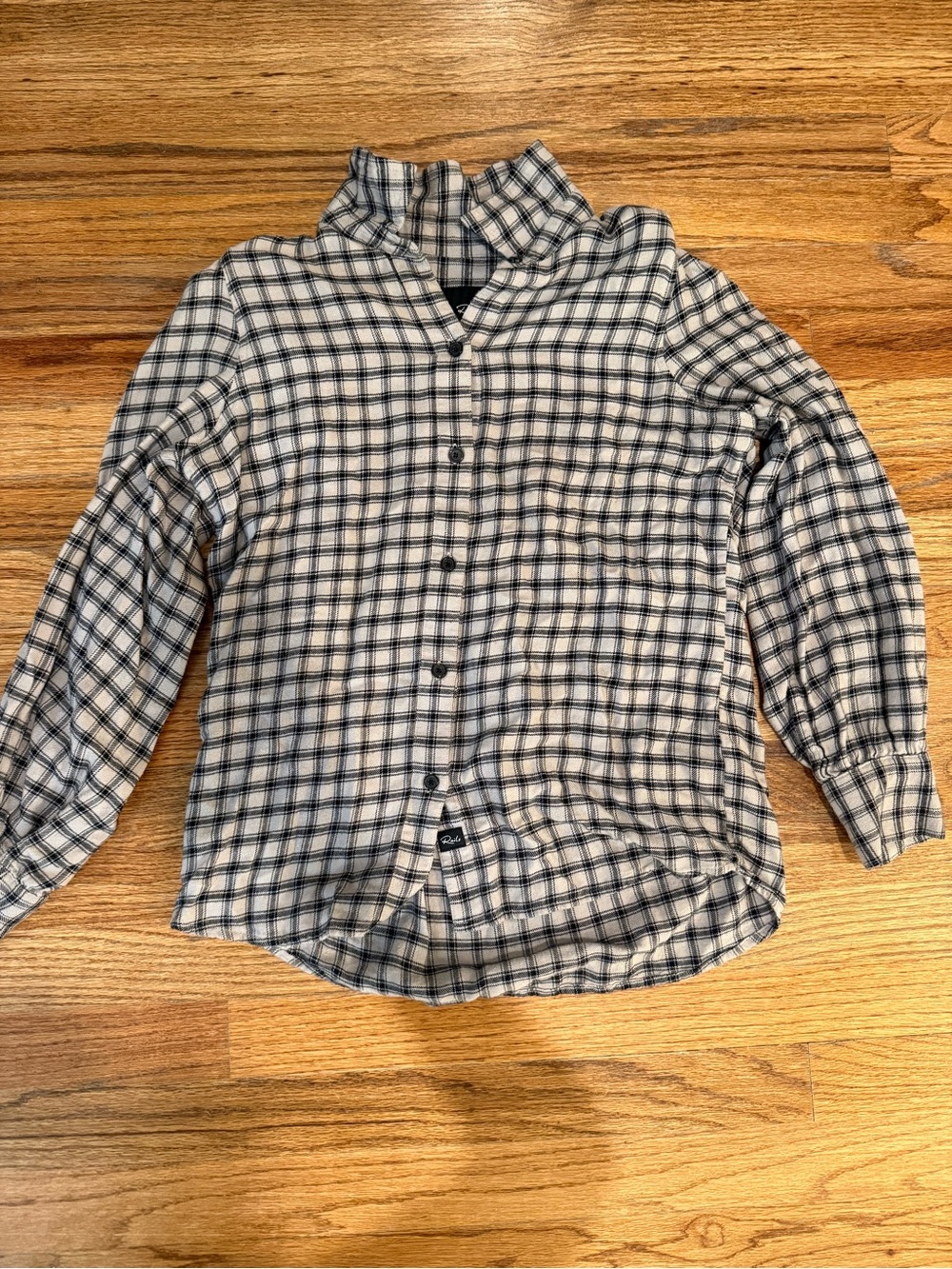 Rails lightweight plaid button up